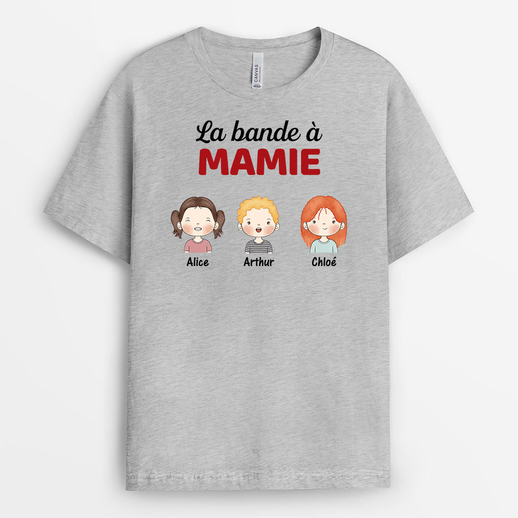 0845AFR2 CadeauPersonnalise T shirt Bande Mamie Maman_270e4ec2 7aab 43a3 8e20 4d6cf6523728