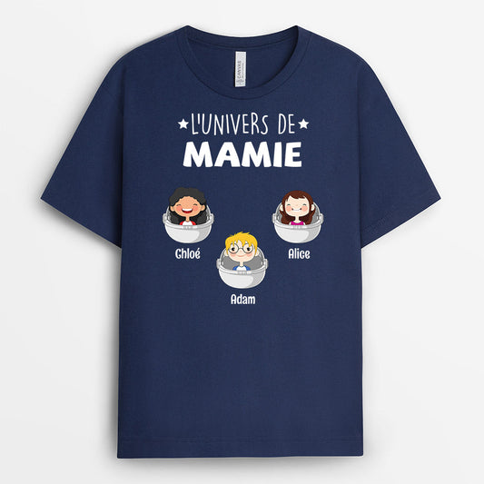 0855AFR2 Cadeau Personnalise T shirt Univers Maman Mamie_d5bff92a 095a 4047 af84 402afeb35623