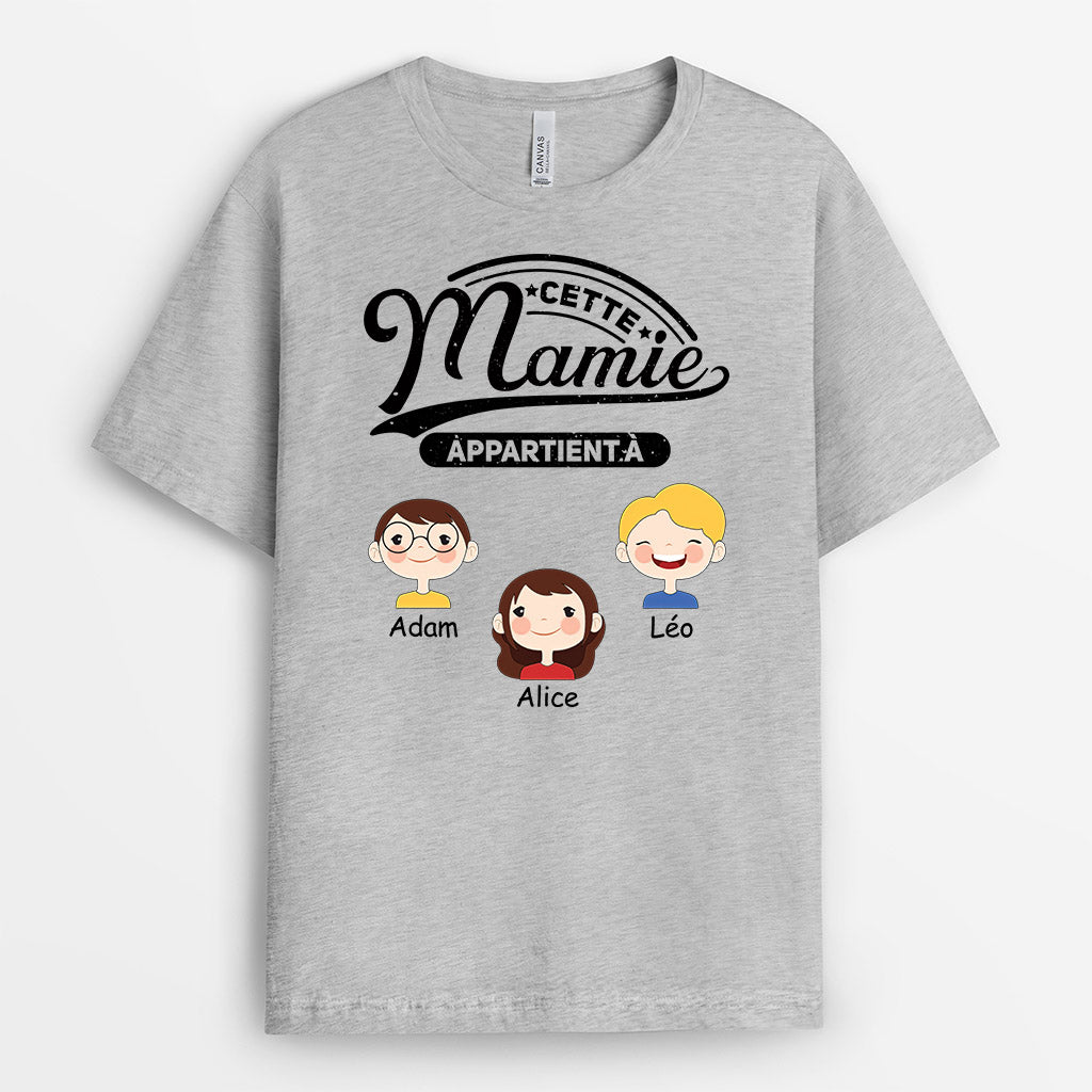 0856AFR2 Cadeau Personnalise T shirt Mamie Maman_78b2f781 6bcb 42ac bbae 6356fef310d3