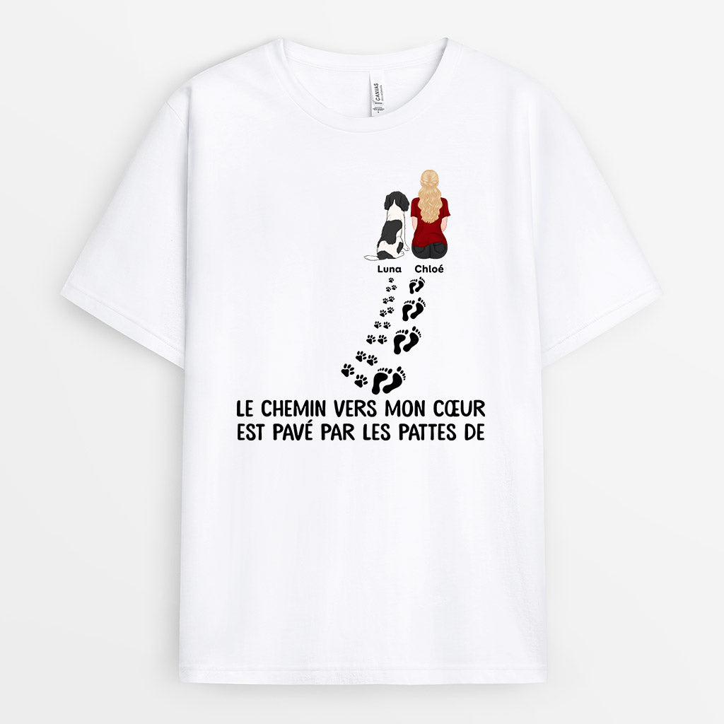 0858AFR1 Cadeau Personnalise T shirt Chemin Amoureux des Chiens_9eb29469 8121 40f2 bcfb 48fe92cab91a