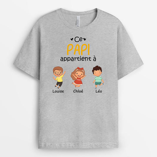 0865AFR2 Cadeau Personnalise T shirt Papy Papa_05a72b8d 2118 4314 9a0e d38153c7f0cd