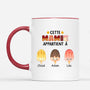 0876MFR2 Cadeau Personnalise Mug Glace Mamie Maman