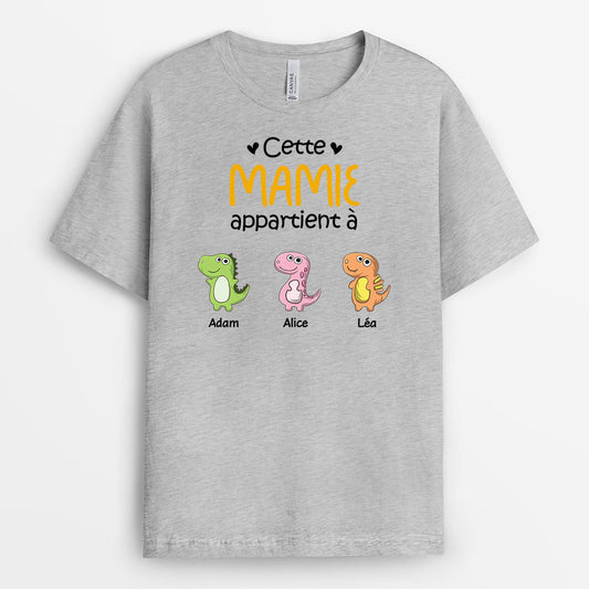 0879AFR2 Cadeau Personnalise T shirt Mamie Maman_a003b97f b535 43c2 bf30 57c62c16021c