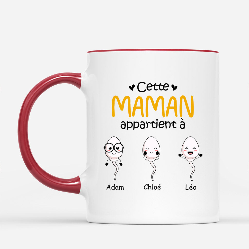 0885MFR2 Cadeau Personnalise Mug Mamie Maman