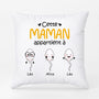 0885PFR1 Cadeau Personnalise Coussin Mamie Maman